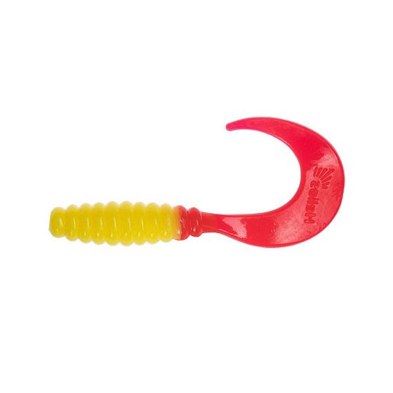 Твистер Credo 2,35&#39;/6,0 см Yellow RT 7шт. (HS-10-038) Helios