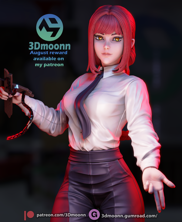 Макима Человек Бензопила MAKIMA CHAINSAW MAN