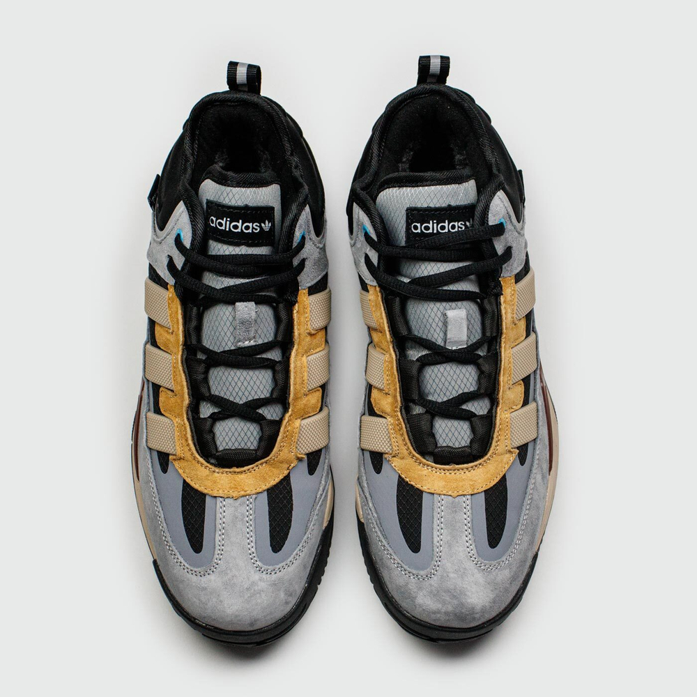 Кроссовки Adidas Niteball Grey Beige with Fur