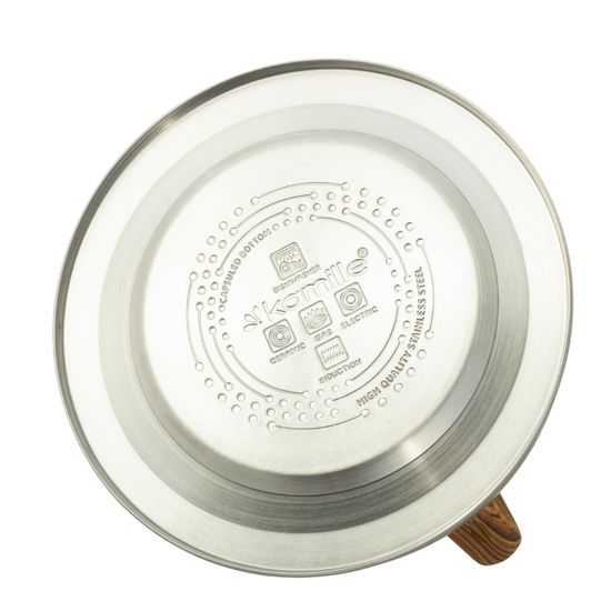 Чайник 3 л. из нержавеющей стали со свистком Kamille KM 0858