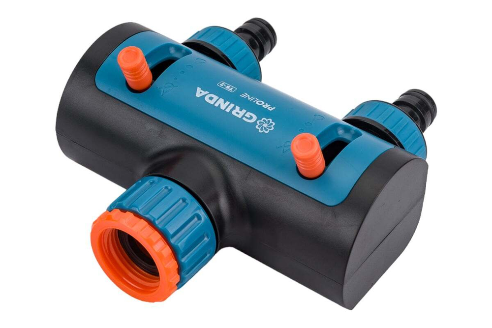 Двухканальный распределитель с внутренней резьбой GRINDA PROLine TS-2, 3/4"-1" 8-426312_z02