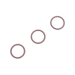 Кольцо для бретели кофейно-розовое 15 мм