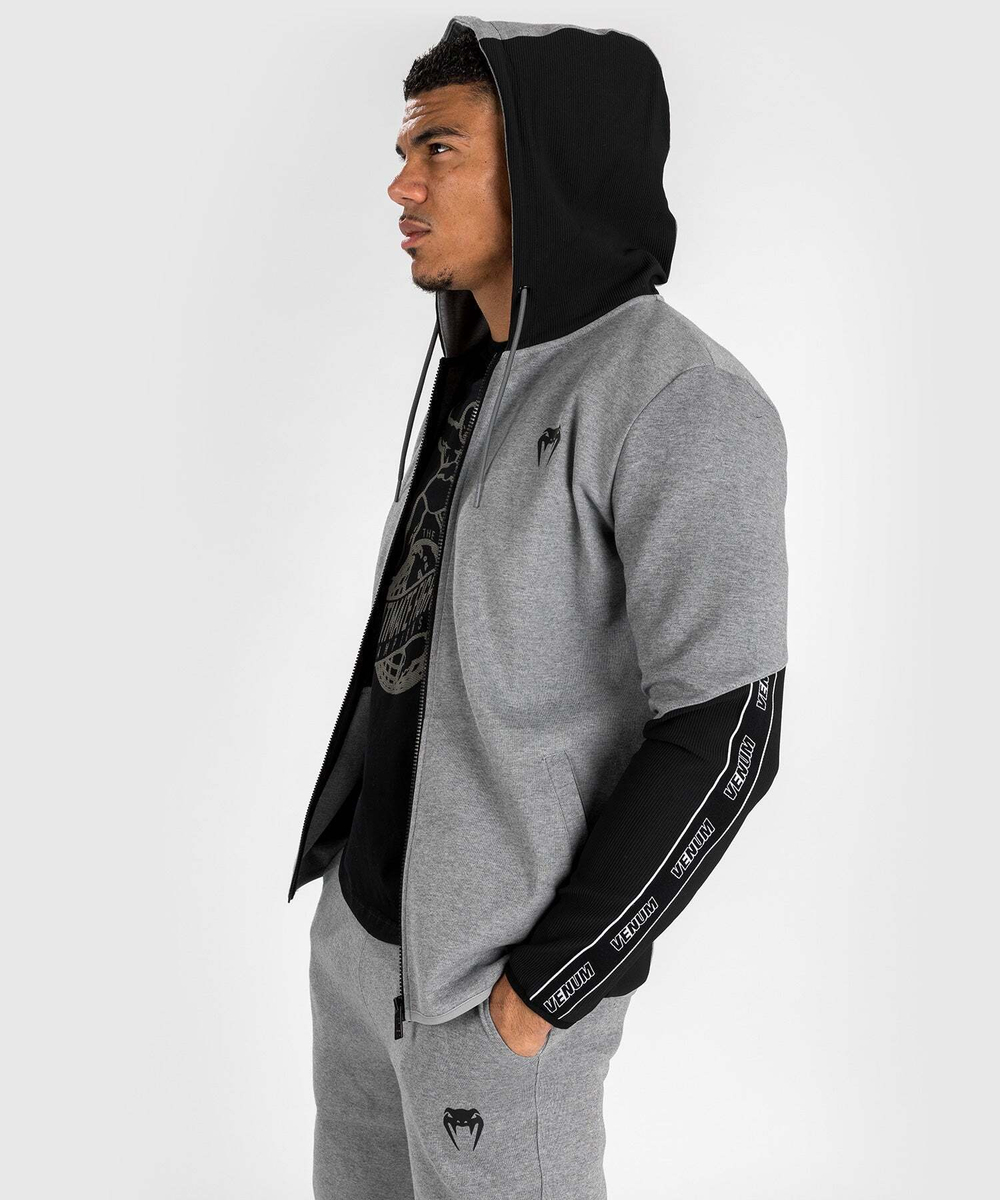 Толстовка Venum Contender 4.0 Heather Grey/Black