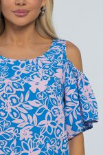 Платье Марианна (сине-розовое) П15348-5М LT Collection