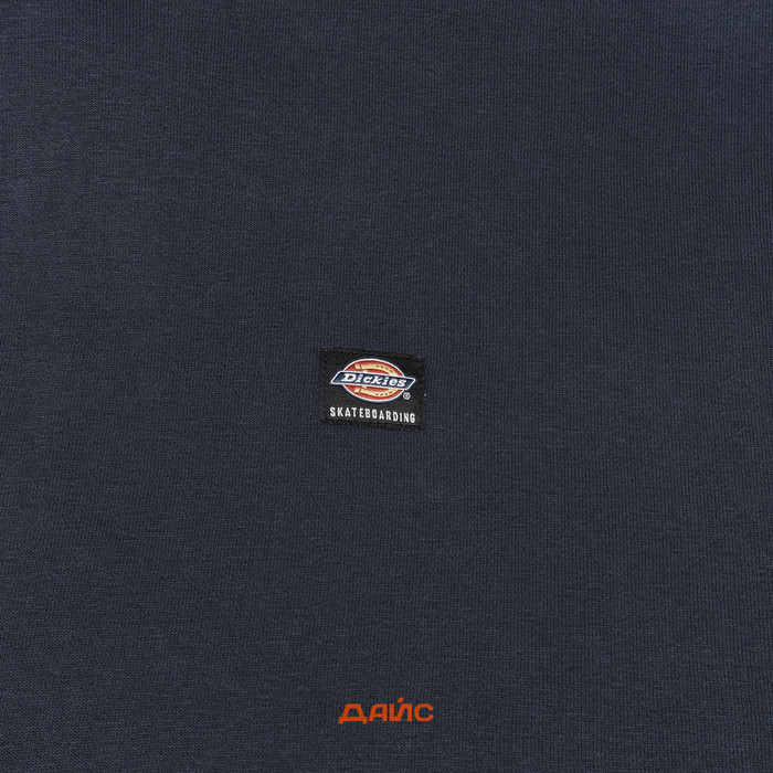 Толстовка мужская Dickies Skateboarding Logo Hoodie  артикул:TWSK0_blue - купить в магазине Дайс