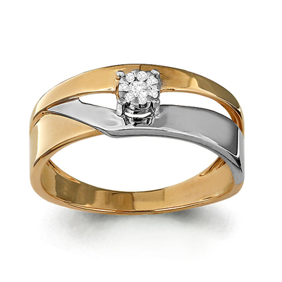 962787к Кольцо из Золота с бриллиантами из коллекции "Mon Amour"