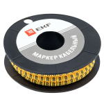 Маркер кабельный 2,5 мм2 "B" (1000 шт.) (ЕС-1) EKF PROxima (200.00 шт.)