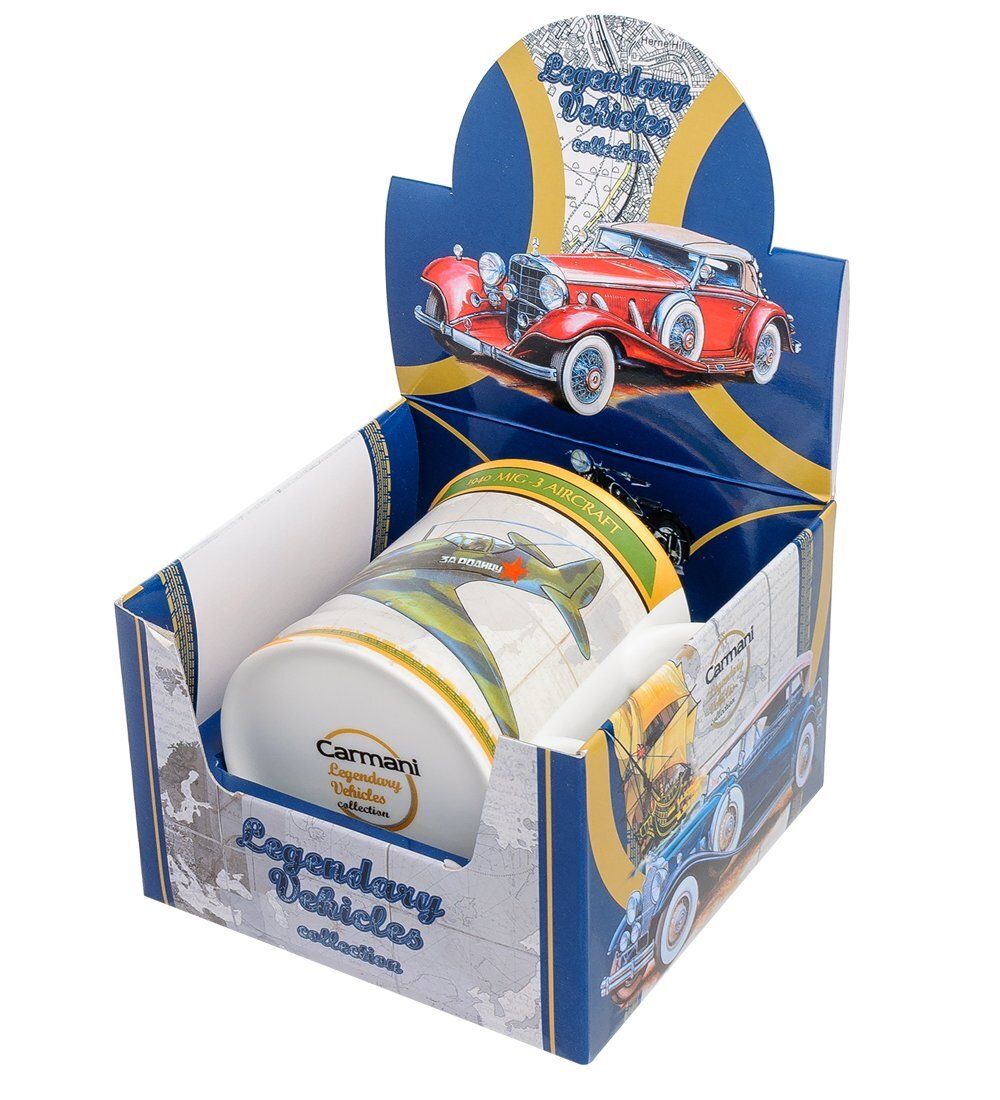 Carmani CN-08 Кружка «Самолет МИГ-3 1940 г.» 450 мл