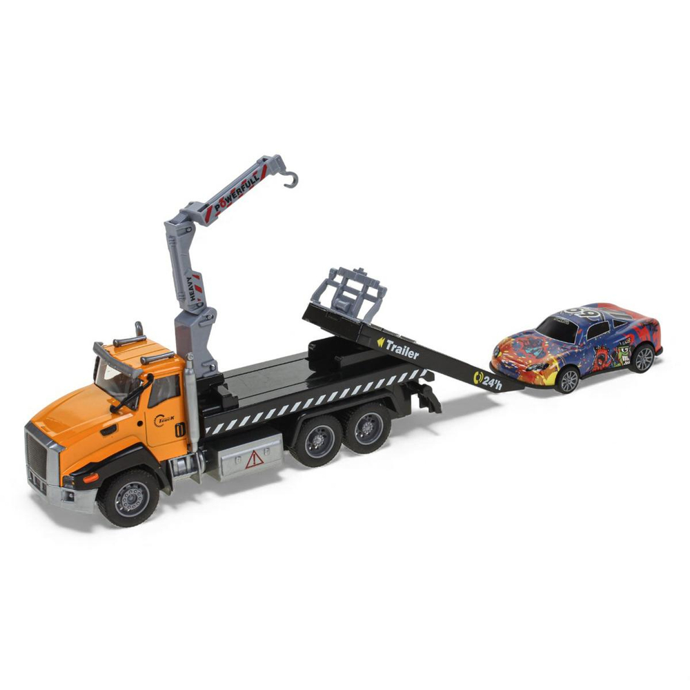 Автовоз 19*8*5,5см. +машинка, в ассорт. коробка W2213-20