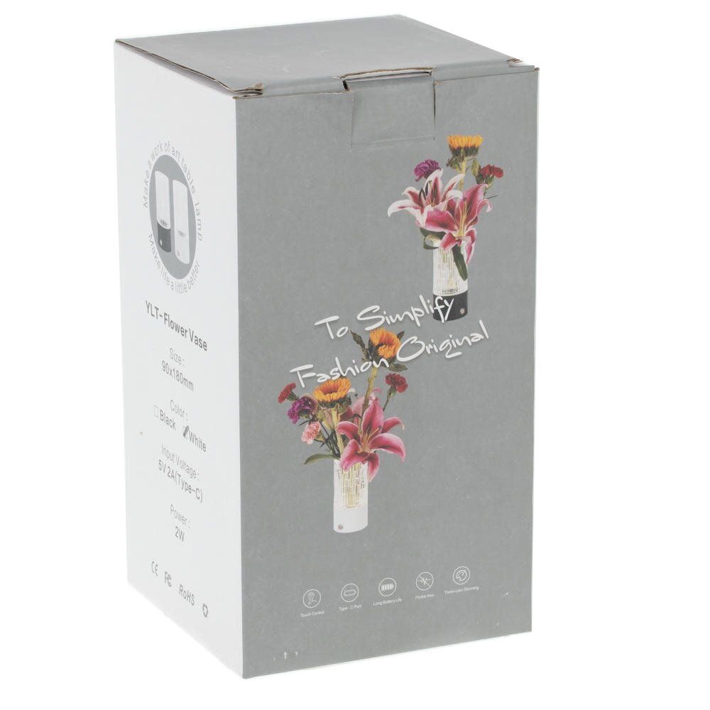 GAEM Светильник, L9 W9 H18 см, кабель USB 0,8 м