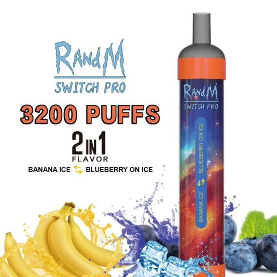 RANDM Switch Pro - Banana Ice-Blueberry on Ice (3200)