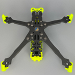 Рама FlyFish RC Volador 2 VD5 T700 (DJI O4 Pro) Желтая