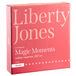 Набор тарелок magic moments, D21 см, 2 шт.