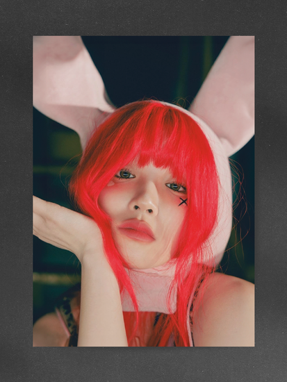 Постер A4 — (G)I-DLE Yuqi (мелованный картон 300 г/м²)