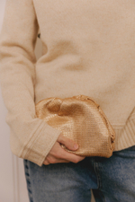 Clutch DIAMOND rose gold color