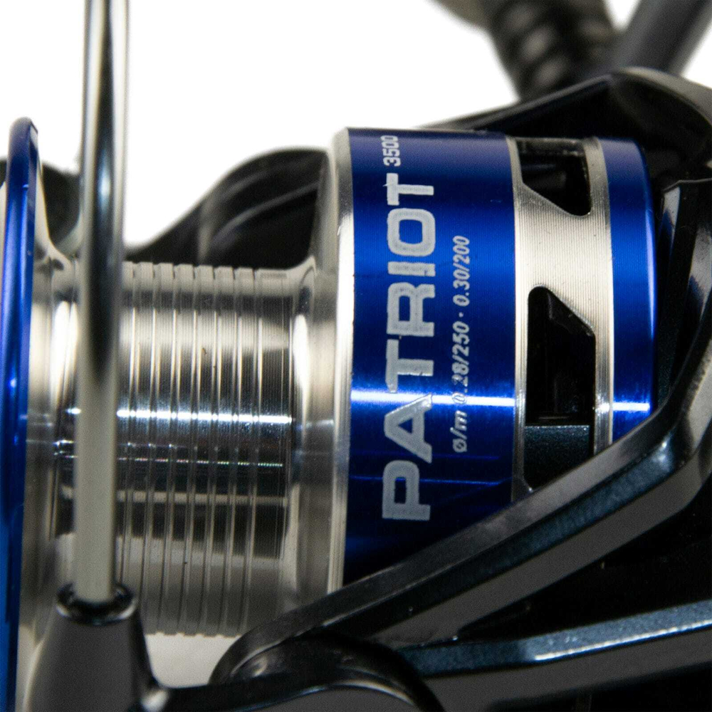 Катушка безынерционная Fisherland Patriot 3500 (3500, 3+1BB, мет. шпуля)