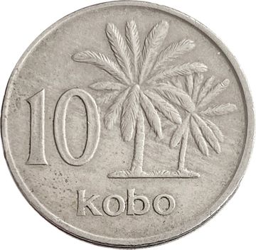 10 кобо 1976 Нигерия