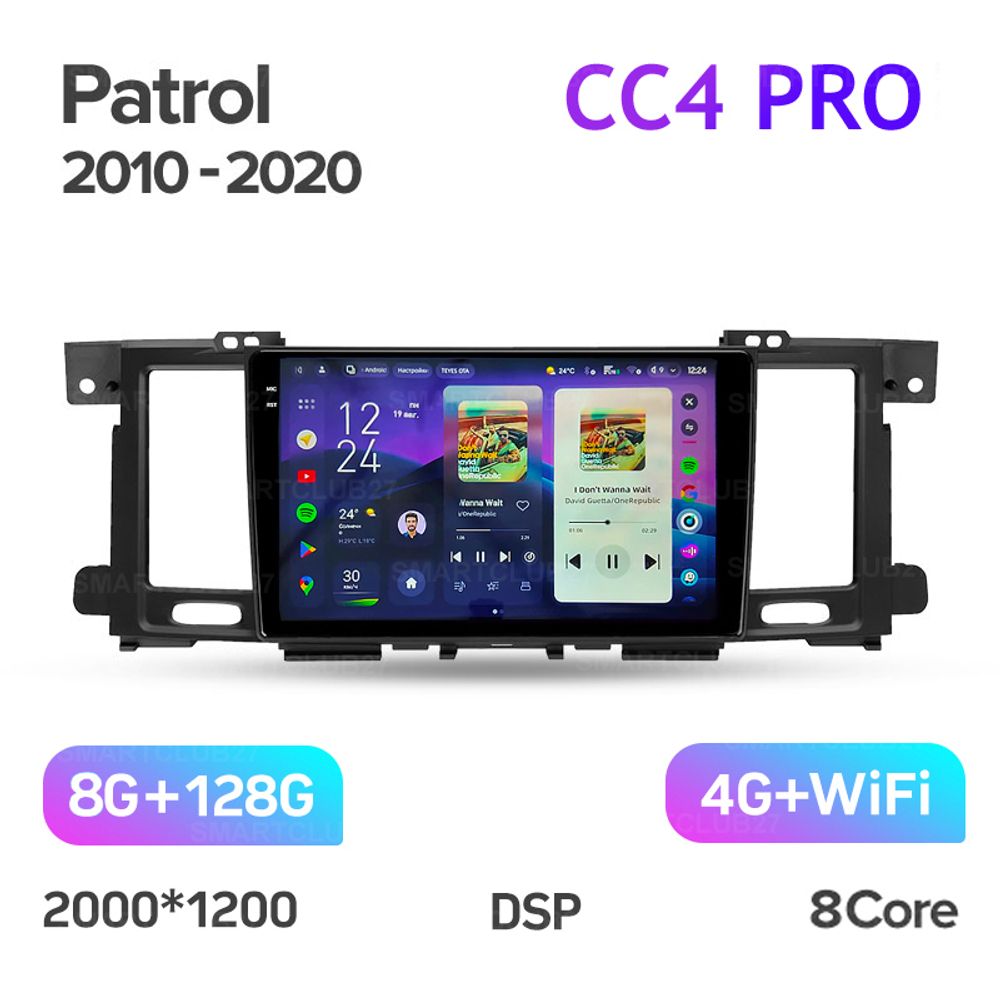 Teyes CC4 Pro 9" для Nissan Patrol 6 2010-2020