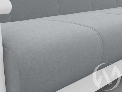 Диван Омега (снег лак/ CATANIA SILVER)