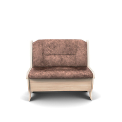 Скамья Лотос 950 ясень светлый/коньяк