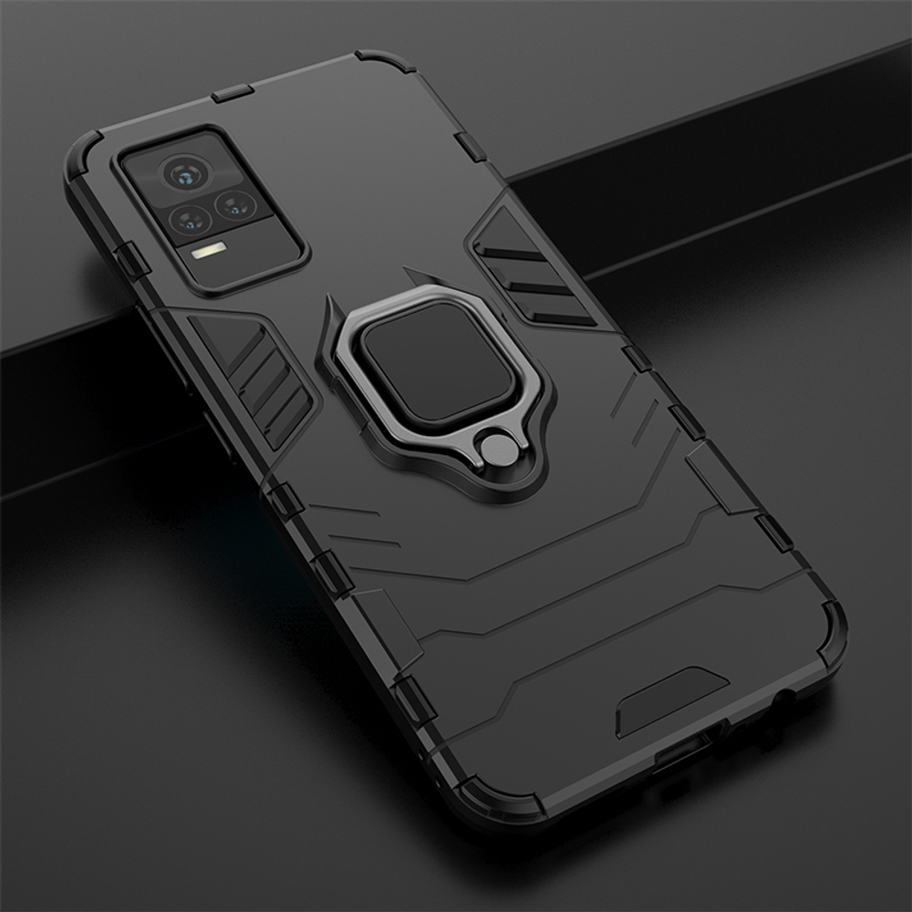 Противоударный чехол с кольцом Panther Case для Vivo V21e