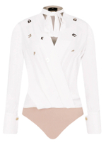 Боди Elisabetta Franchi - белый(CB00336E2)