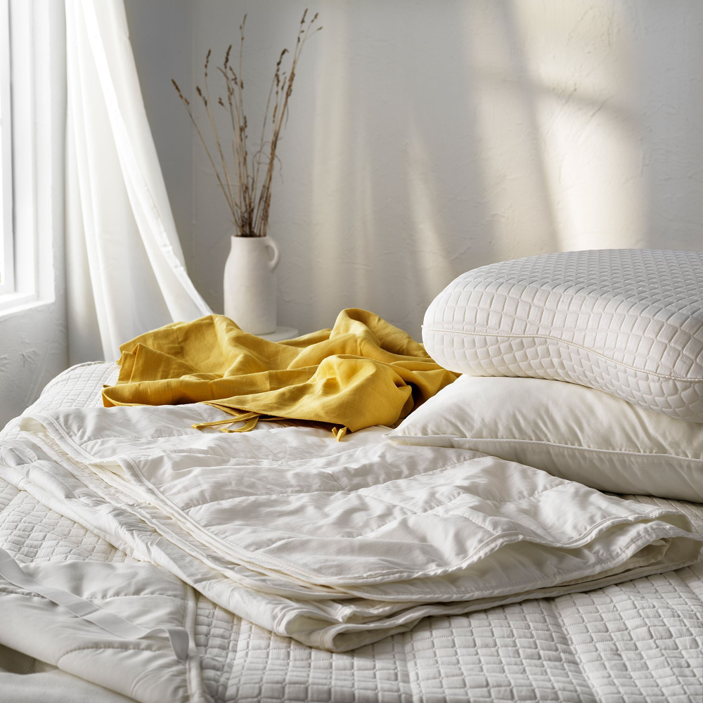 Полутороспальное одеяло IKEA VARSTARR (ВОРСТАРР), Всесезонное, Летнее, Стеганое, Белый, 150х200 см