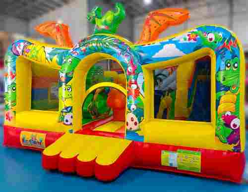 Коммерческий надувной батут «Динопарк 2», 6*5*2,9 м