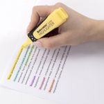 Набор текстовыделителей BRAUBERG 6 шт., АССОРТИ, "SUPER PASTEL", прорезиненный корпус, линия 1-5 мм, 151757