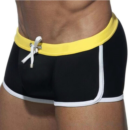 Мужские плавки хипсы черные Romeo Rossi RR6531-2