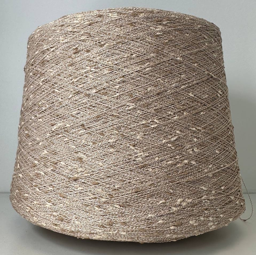 GIN TONIC - Azta Filati; 70% хлопок, 30% п/а; 920м/100гр; col. 2 BEIGE, цвет: бежевый; S704; МР