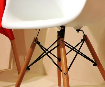 стул eames dar effel белый