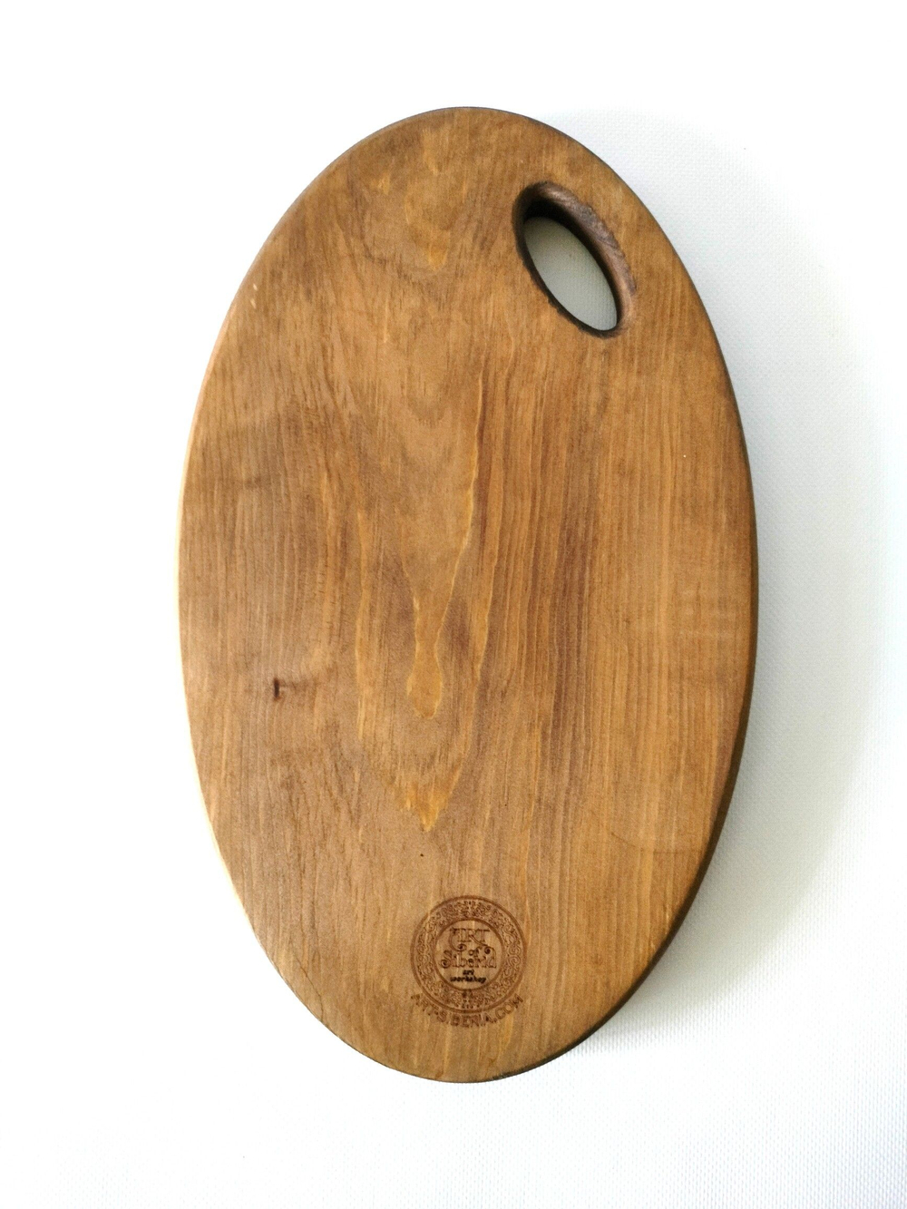 Доска разделочная из дерева сервировочная