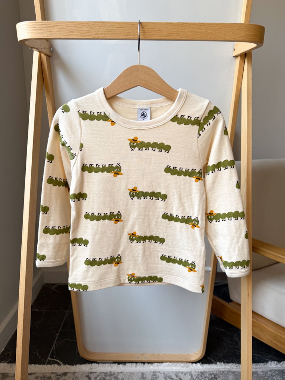 Новая хлопковая пижама Petit Bateau, 92