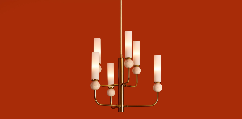 Люстра на штанге Freya Sunspot FR5482CL-06BS1