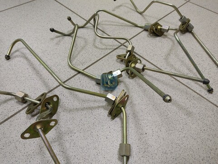 Комплект трубок топливных высокого давления (Н/О, гнутые, 6 шт. фланец) 236-1104308-Г-6