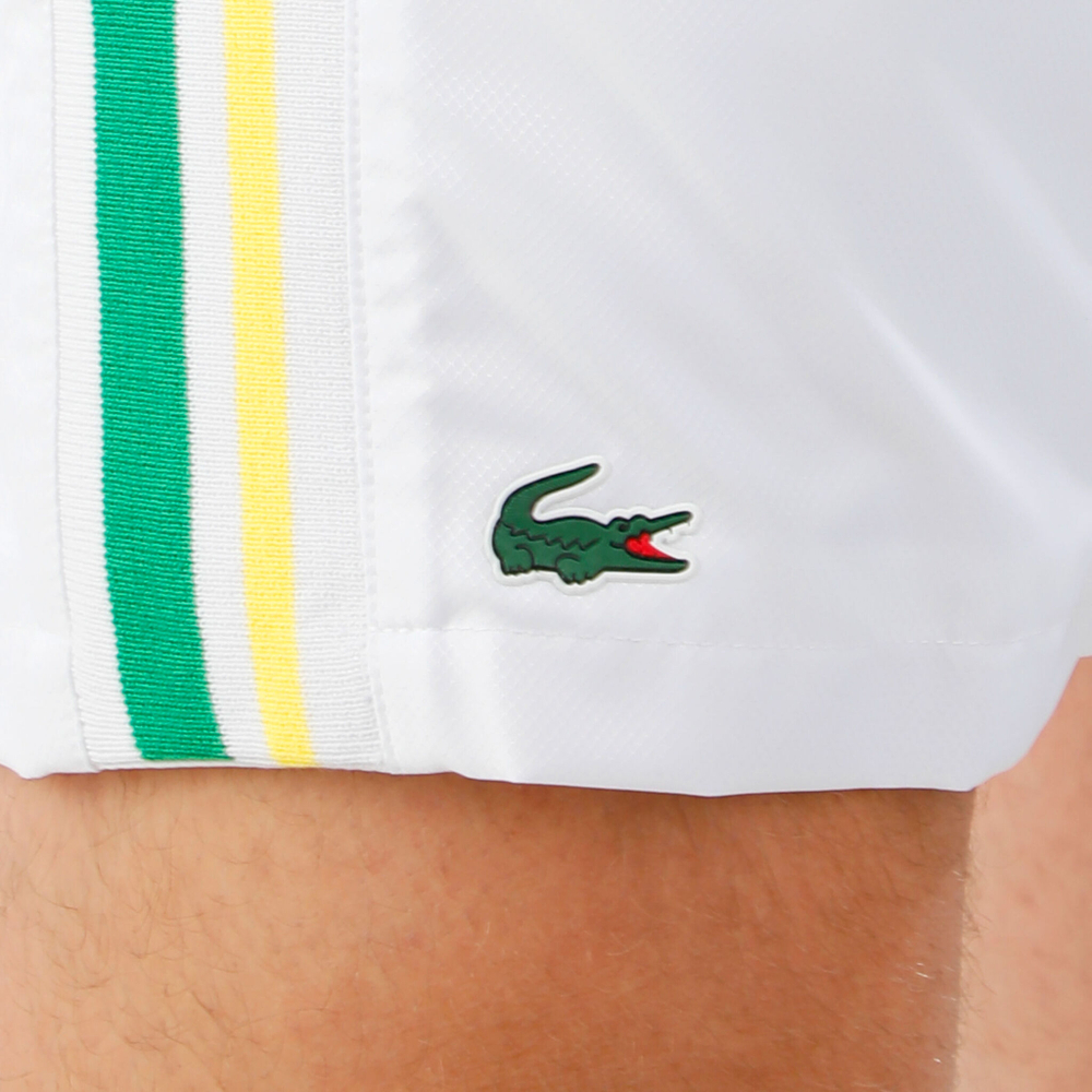Мужские теннисные шорты Lacoste Shorts Men - White, Multicoloured