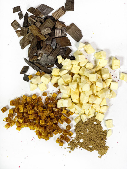 Набор настойки &quot;Фруктовый коньяк&quot; в крафт пакете