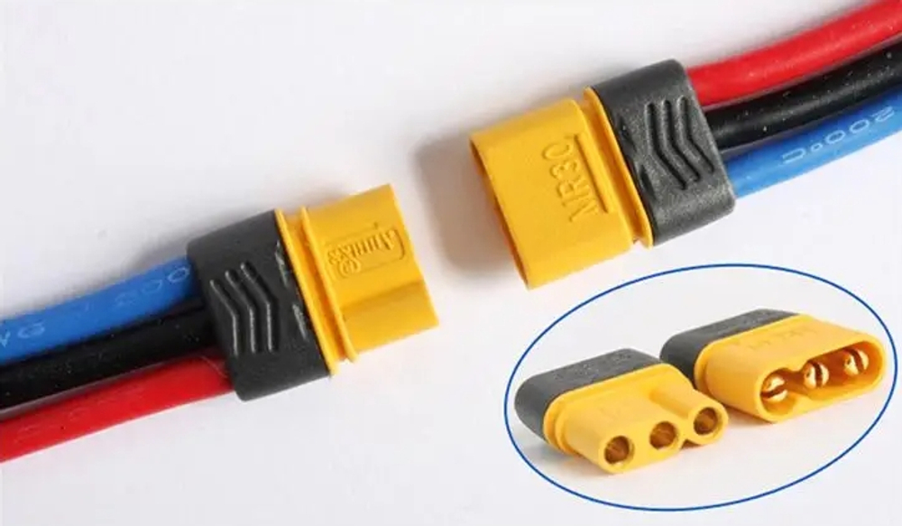 Разъём MR30-M + MR30-F, 1 пара (AMS510)