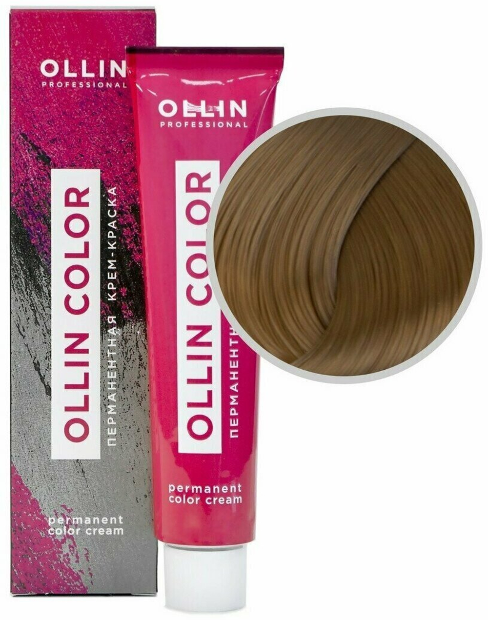 OLLIN COLOR 8/1 светло-русый пепельный 60мл Перманентная крем-краска для волос