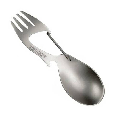 K1140 Ration - карабин, вилка, ложка, материал сталь