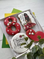 Имбирные пряники на 8 марта вкусный подарок