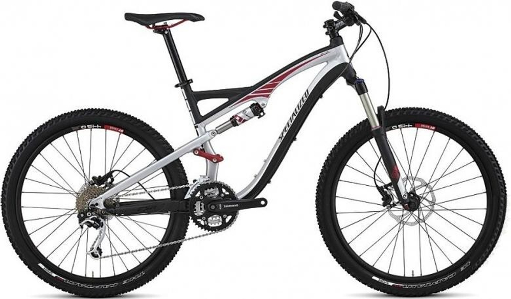 Велосипед SPECIALIZED CAMBER FSR ELITE BLK/SIL XL  '12