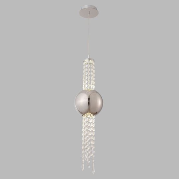 Подвесной светодиодный светильник Crystal Lux Navajo SP3W Led Chrome