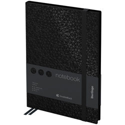 Подарочный набор: Шариковая ручка Parker Jotter XL SE20 Monochrome и Ежедневник недатированный, черный срез, черный.