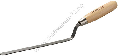 STAYER 10 мм, плоская деревянная рукоятка, Расшивка каменщика, MASTER (0840-10)