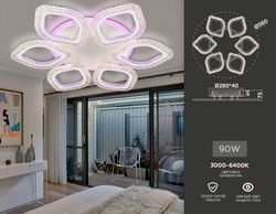 Ambrella Потолочный светодиодный светильник с пультом Original FA4503