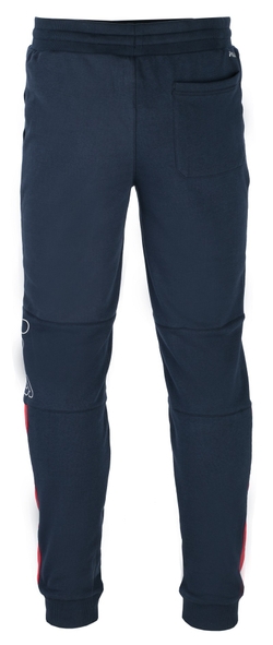 Мужские теннисные штаны Fila Sweatpants Toni - navy/fila red