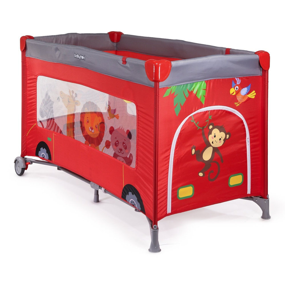 Манежи Babyton Red bus — 9-0436