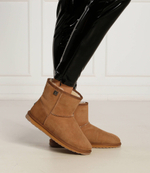 Кожаные угги platinum stinger slim mini EMU Australia - светло-коричневый(WP20003)